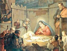 Василий Козьмич Шебуев «Рождество Христово»