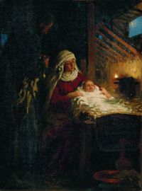 Илья Ефимович Репин «Рождество Христово» 